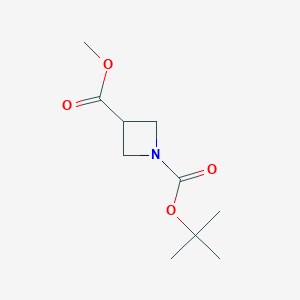 CAS：610791-05-4|1-(叔丁氧基羰基)氮杂环丁烷-3-甲酸甲酯