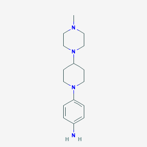 CAS:959795-70-1|4-(4-(4-Methylpiperazin-1-yl)piperidin-1-yl)aniline